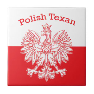 Carreau Aigle blanc texan polonais