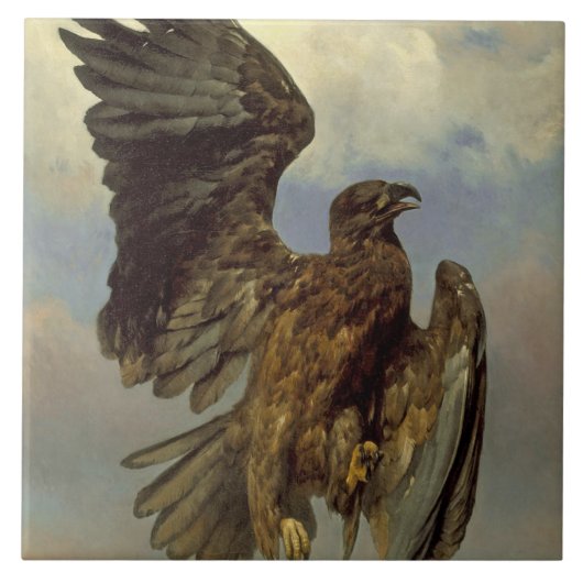 Carreau Aigle blessé (par Rosa Bonheur) (Devant)