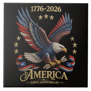 Carreau Aigle du 250e anniversaire américain