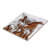 Carreau Aigle numériquement tuile en céramique (Côté)