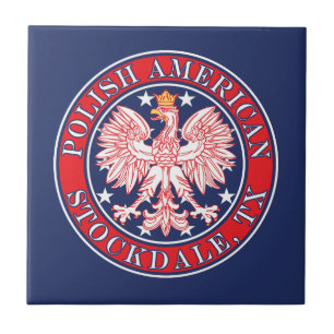 Carreau Aigle polonaise américaine de Stockdale Texas