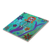 CARREAU AIGUE-MARINE DE SIRÈNE (Côté)