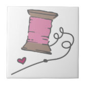 Carreau Aiguille Et Thread (Devant)