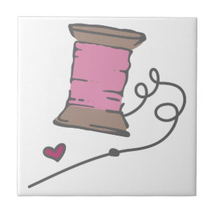 Carreau Aiguille Et Thread