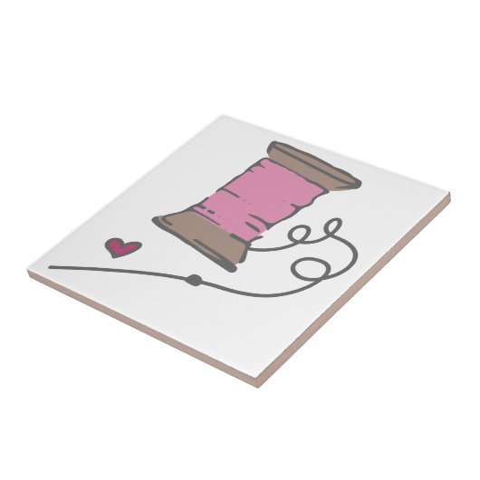 Carreau Aiguille Et Thread (Côté)