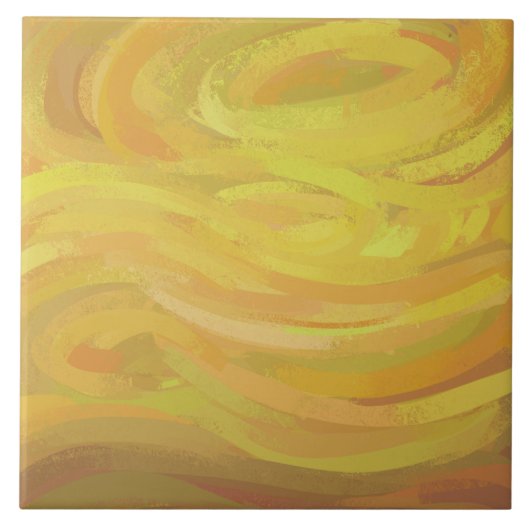 Carreau Aiguille jaune ananas (Devant)