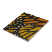 Carreau Aile de papillon monarque jaune orange Mariposa (Côté)