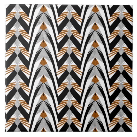 Carreau Ailes sur le trépied de tuile (Devant)