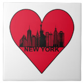 Carreau Aimer New York (Devant)