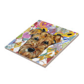 CARREAU AIREDALE TERRIER (Côté)