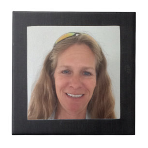 Carreau Ajouter un cadre Carré noir photo