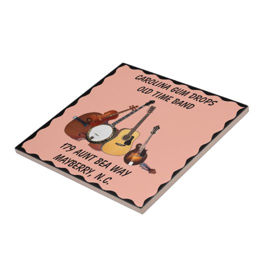 CARREAU AJOUTER UN NOM DE BANDE À DES ARRIÈRE - PLANS POPU (Côté)