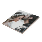 Carreau Ajouter votre propre photo personnalisée double fa (Côté)