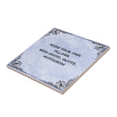 CARREAU AJOUTER VOTRE PROPRE TEXTE (Côté)