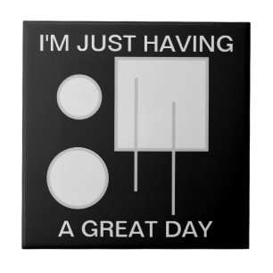 Carreau Ajouter votre propre texte géométrique