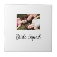Ajoutez votre nom photo bridesmaid squad marié par