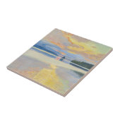 Carreau Akseli Gallen-Kallela - Coucher de soleil sur le l (Côté)