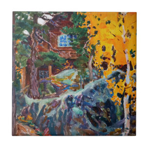 Carreau Akseli Gallen-Kallela - Kalela à l'automne