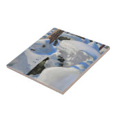 Carreau Akseli Gallen-Kallela - Le repaire du Lynx (Côté)