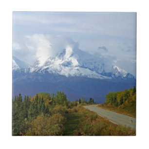 Carreau Alaska Mountains Tree Nature Forest Destinée Saiso