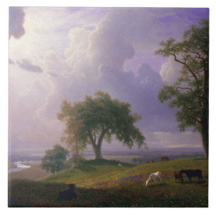 Carreau Albert Bierstadt - Printemps de Californie