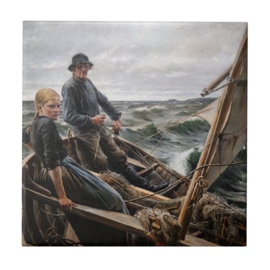Carreau Albert Edelfeel - En mer (Devant)