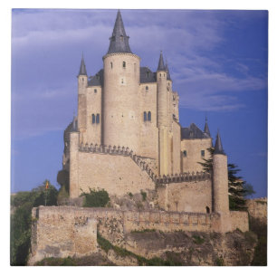 Carreau Alcazar, Ségovie, Castille-et-León, Espagne, Unesc