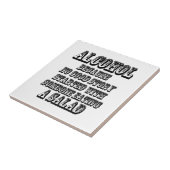 Carreau ALCOOL - puisque (Côté)