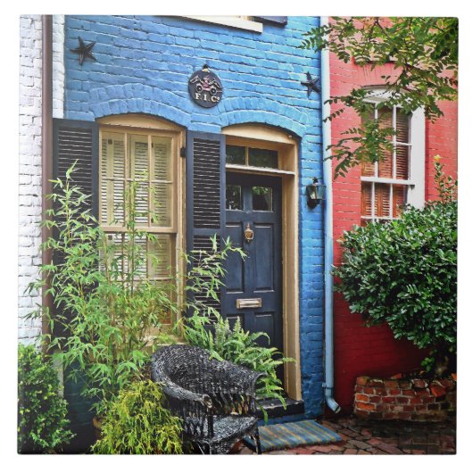 Carreau Alexandria VA - Bâtiment avec une plaque de protec (Devant)