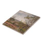 Carreau Alfred Sisley - Journée venteuse à Veneux (Côté)