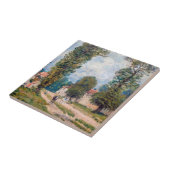 Carreau Alfred Sisley - La route de Versailles (Côté)