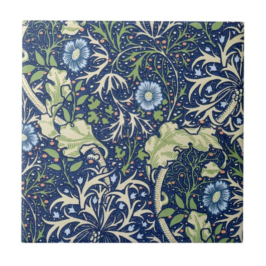 Carreau Algues (par William Morris) (Devant)
