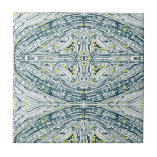 Carreau Algues Sous Verre (Devant)