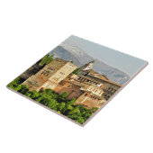 Carreau Alhambra, Grenade, Andalousie, Espagne (Côté)