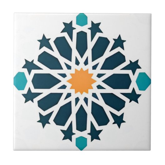 Carreau Alhambra tuiles vintage (Devant)