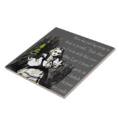 Carreau Alice au pays des merveilles (Côté)