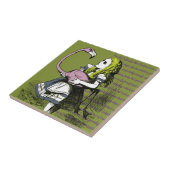 Carreau Alice au pays des merveilles (Côté)