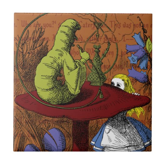 Carreau Alice au pays des merveilles (Devant)