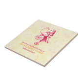 Carreau Alice au pays des merveilles (Côté)