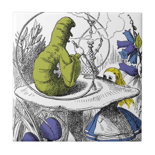 Carreau Alice au pays des merveilles (Devant)