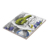 Carreau Alice au pays des merveilles (Côté)