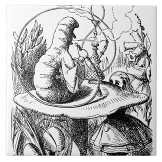 Carreau Alice au pays des merveilles - Alice rencontre