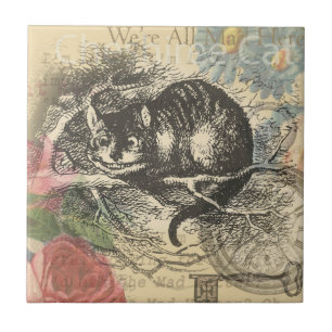 Carreau Alice au pays des merveilles La chenille : Tenniel