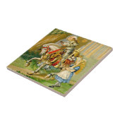 Carreau Alice et le chevalier blanc au pays des merveilles (Côté)