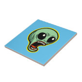 Carreau Alien hurlant (Côté)