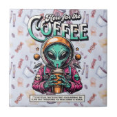 Carreau Alien ici pour le café (Devant)