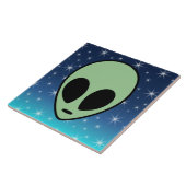 Carreau Alien vert (Côté)