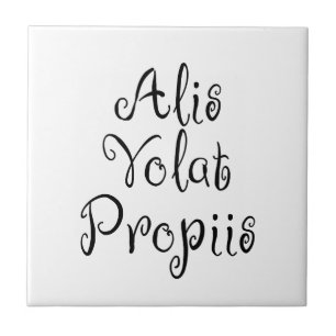 Carreau Alis Volat Propiis