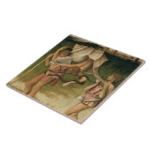 Carreau Allégorie de la sagesse (huile sur le panneau) (Côté)