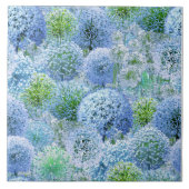 Carreau Alliums Bleus (Devant)